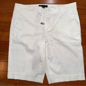Banana Republic Women's Ivory Avalon Shorts (Size: 4)